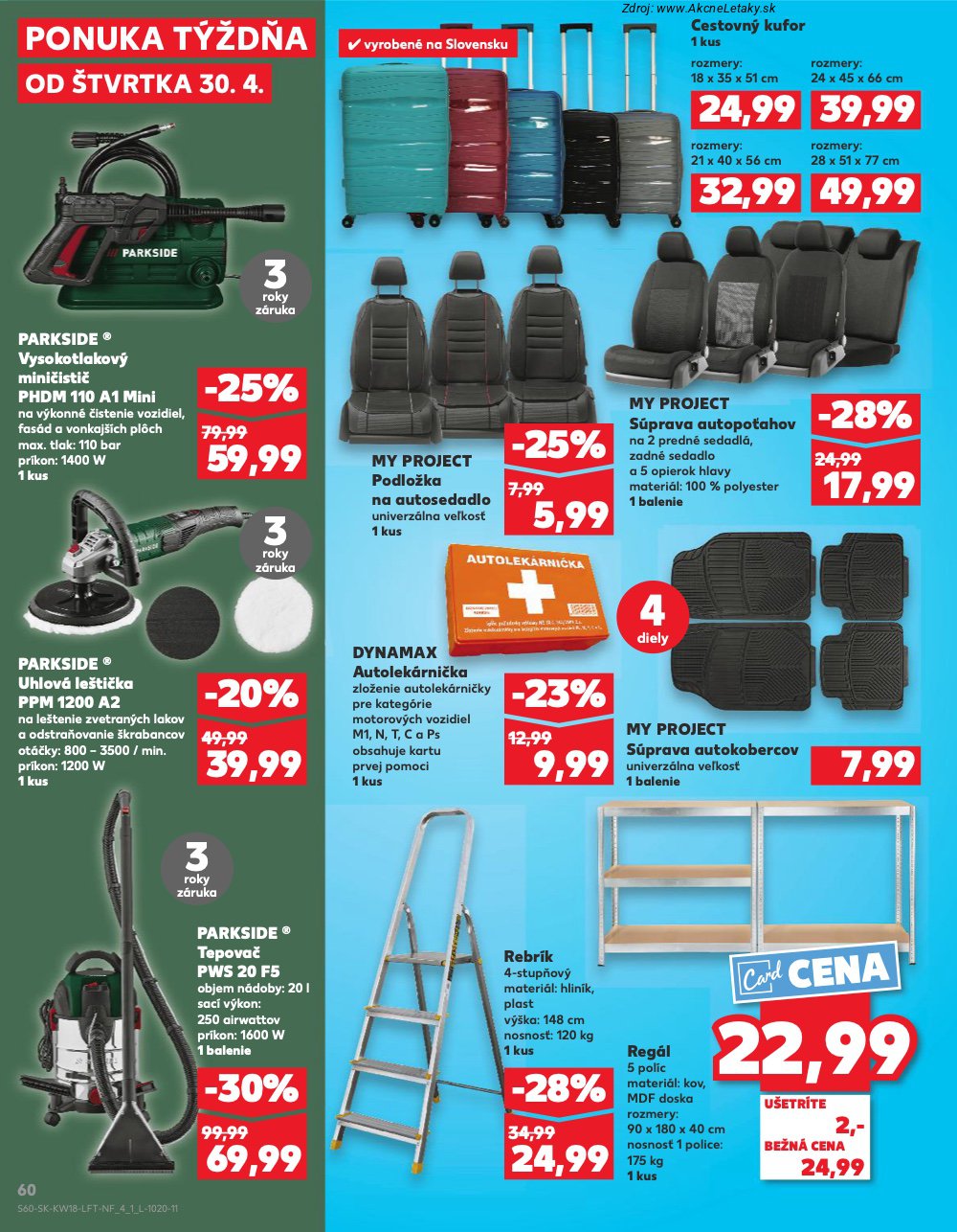 Leták Kaufland (30. 4. - 6. 5. 2026) - strana 60 z 72