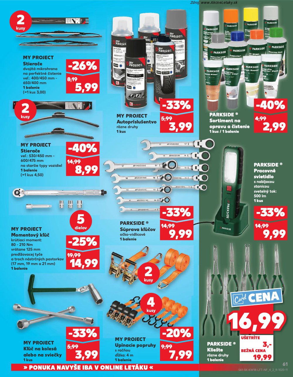 Leták Kaufland (30. 4. - 6. 5. 2026) - strana 61 z 72