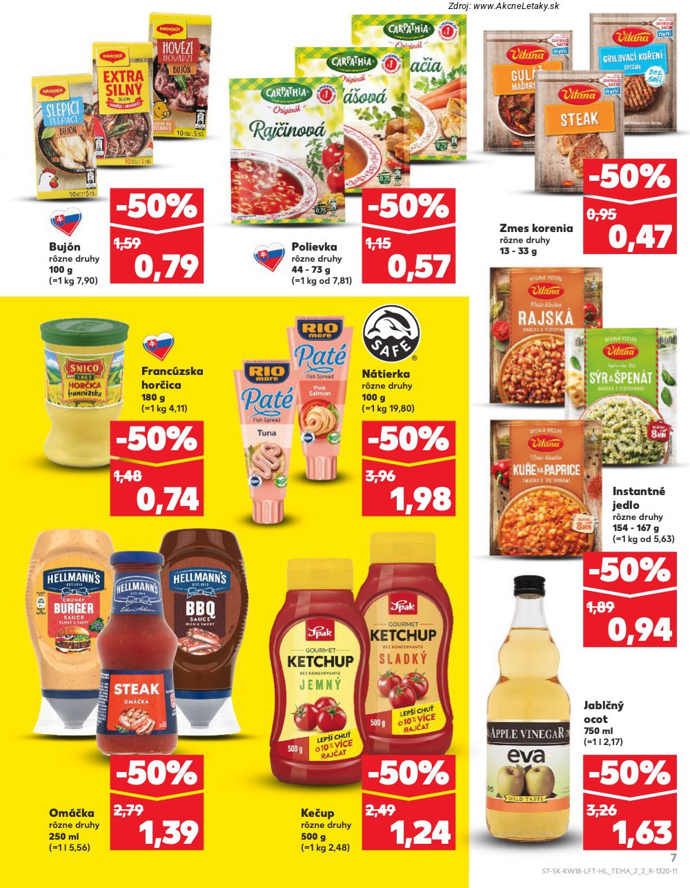 Leták Kaufland (30. 4. - 6. 5. 2026) - strana 7 z 72