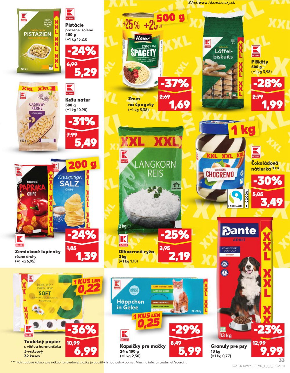 Leták Kaufland (7. 5. - 13. 5. 2026) - strana 33 z 76