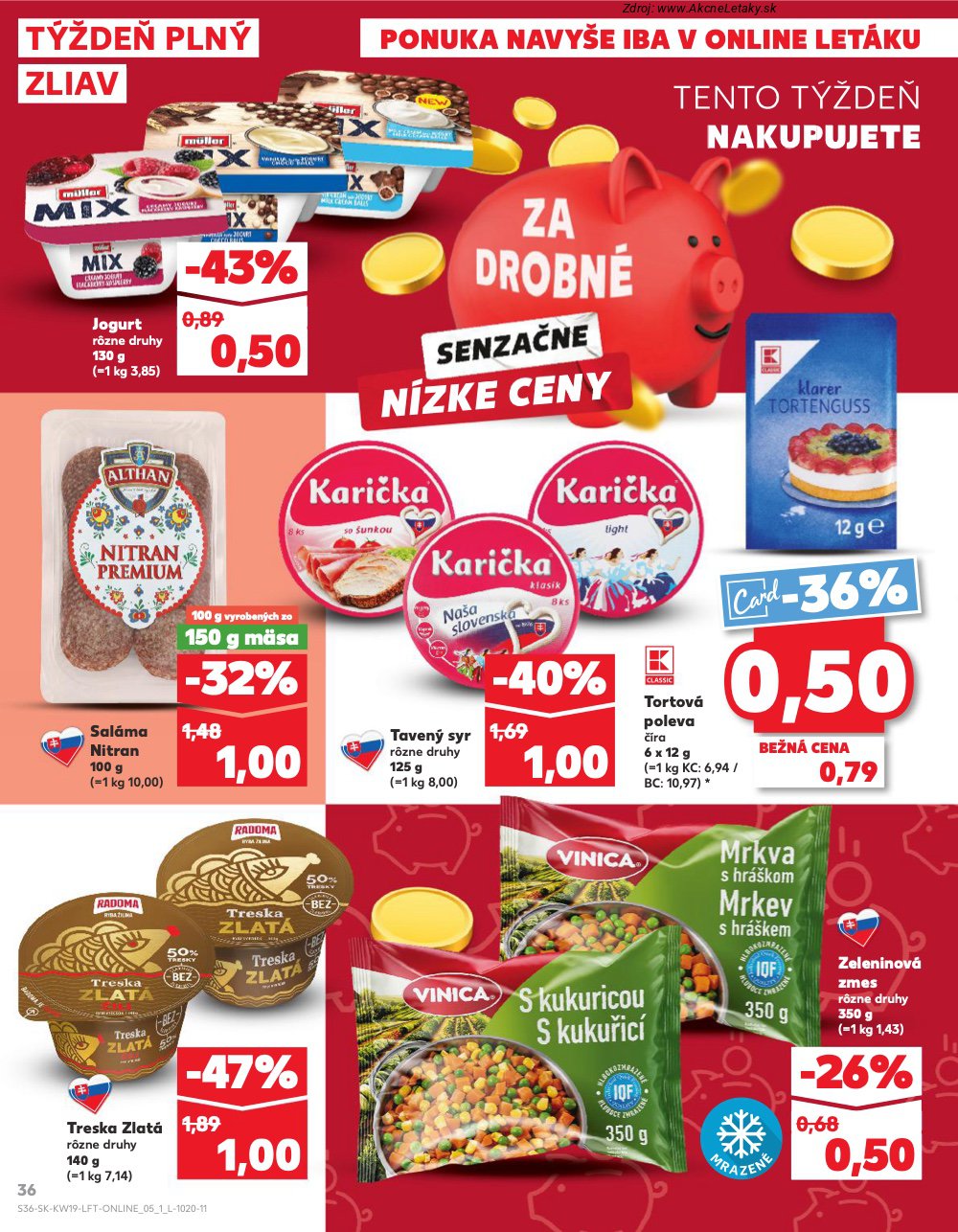 Leták Kaufland (7. 5. - 13. 5. 2026) - strana 36 z 76