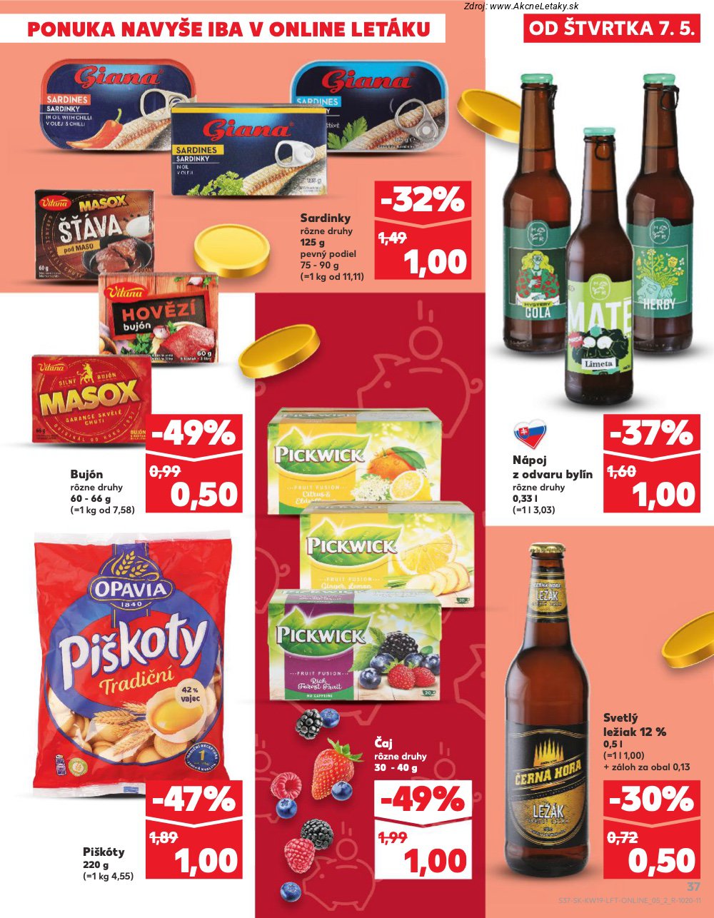 Leták Kaufland (7. 5. - 13. 5. 2026) - strana 37 z 76
