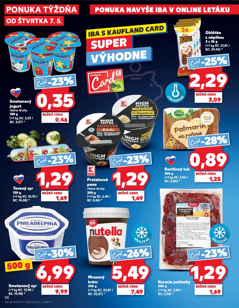 Leták Kaufland (7. 5. - 13. 5. 2026) - strana 38 z 76