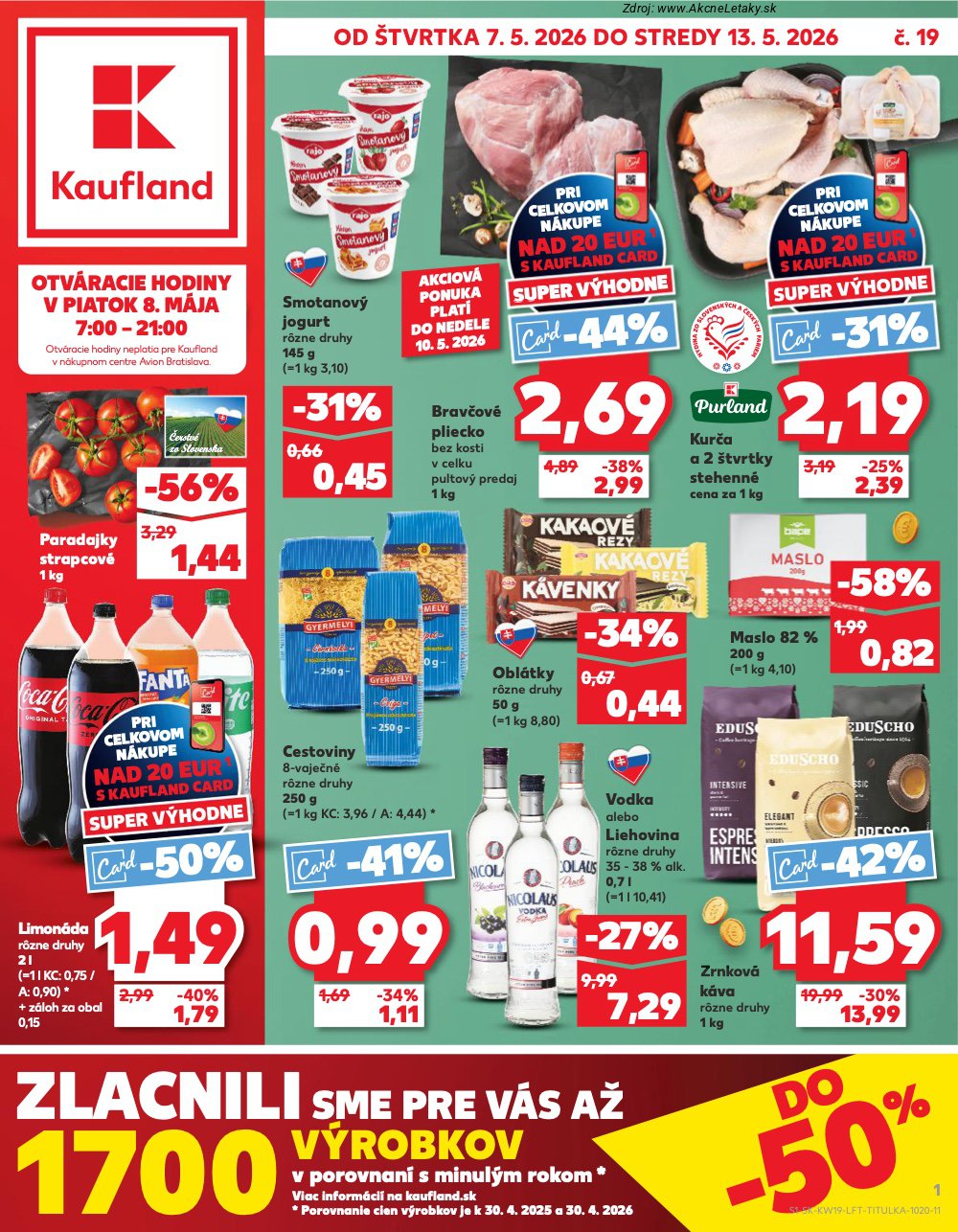 Leták Kaufland - strana 1