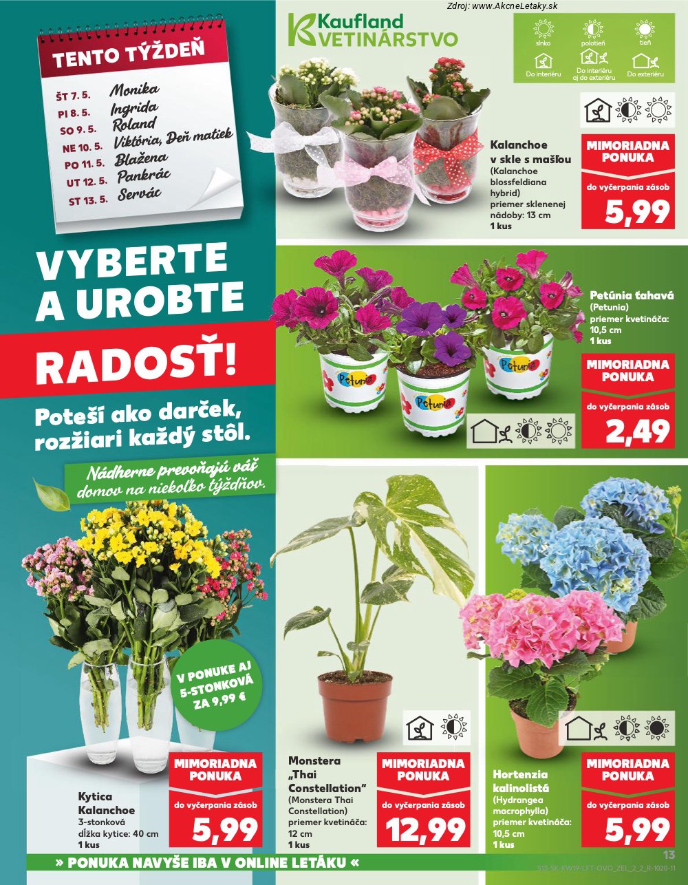 Leták Kaufland (7. 5. - 13. 5. 2026) - strana 13 z 76