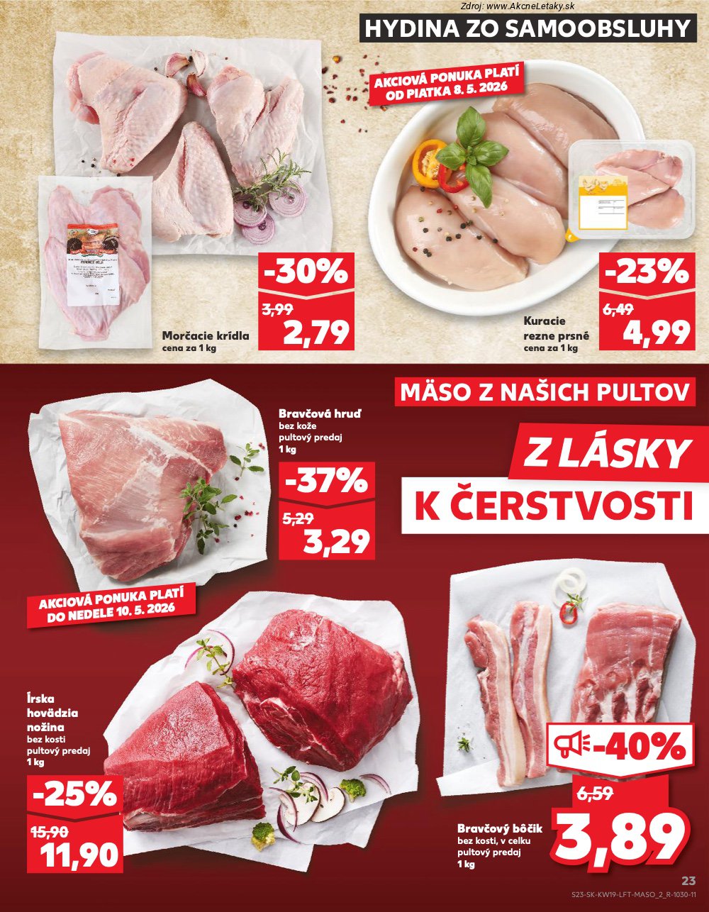 Leták Kaufland (7. 5. - 13. 5. 2026) - strana 23 z 76