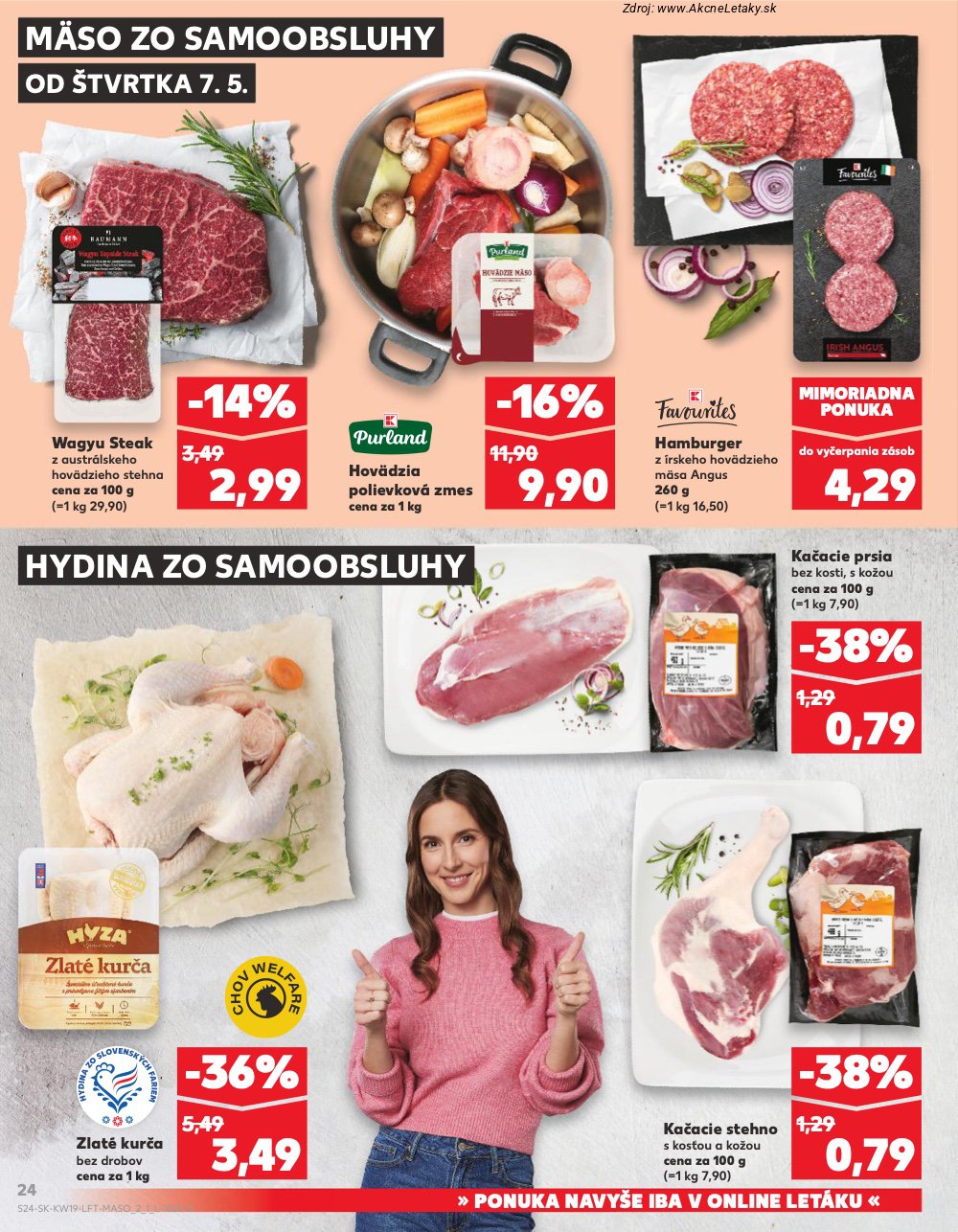 Leták Kaufland (7. 5. - 13. 5. 2026) - strana 24 z 76
