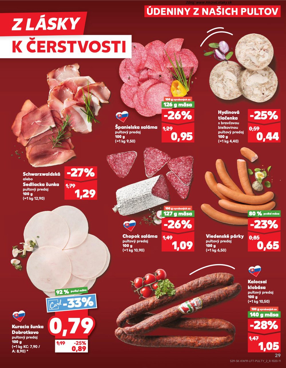 Leták Kaufland (7. 5. - 13. 5. 2026) - strana 29 z 76
