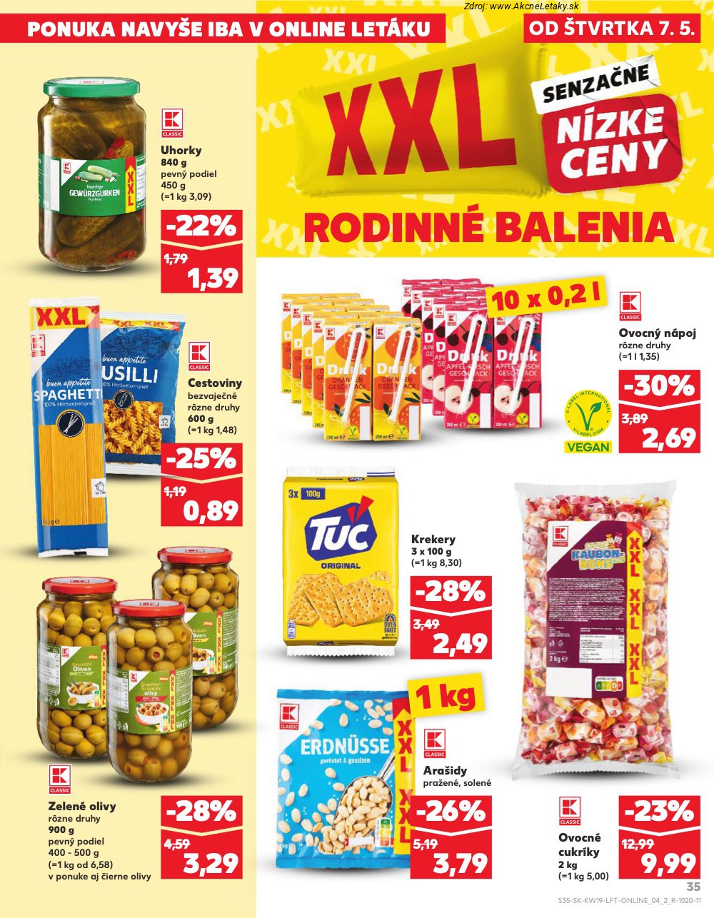 Leták Kaufland (7. 5. - 13. 5. 2026) - strana 35 z 76