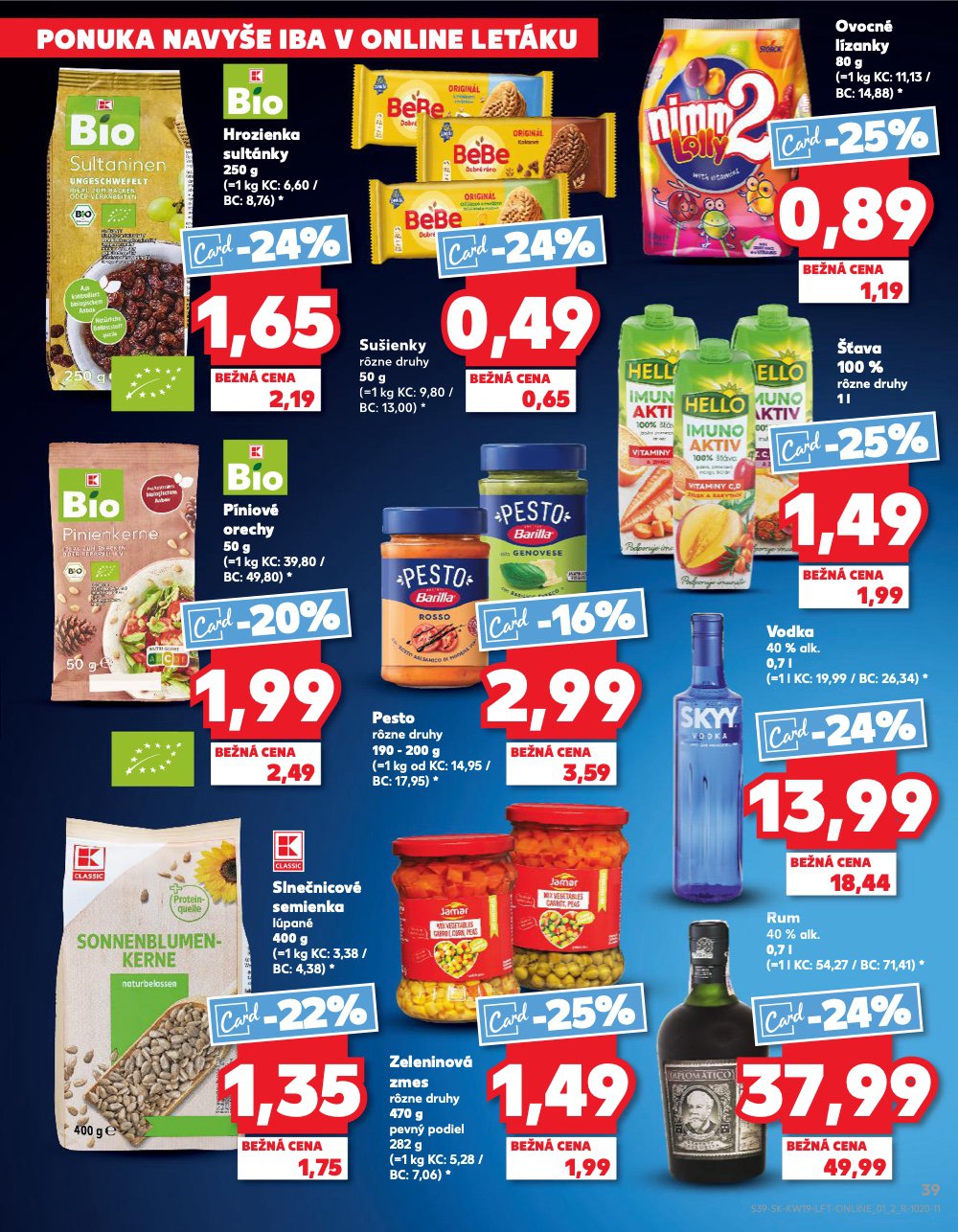 Leták Kaufland (7. 5. - 13. 5. 2026) - strana 39 z 76