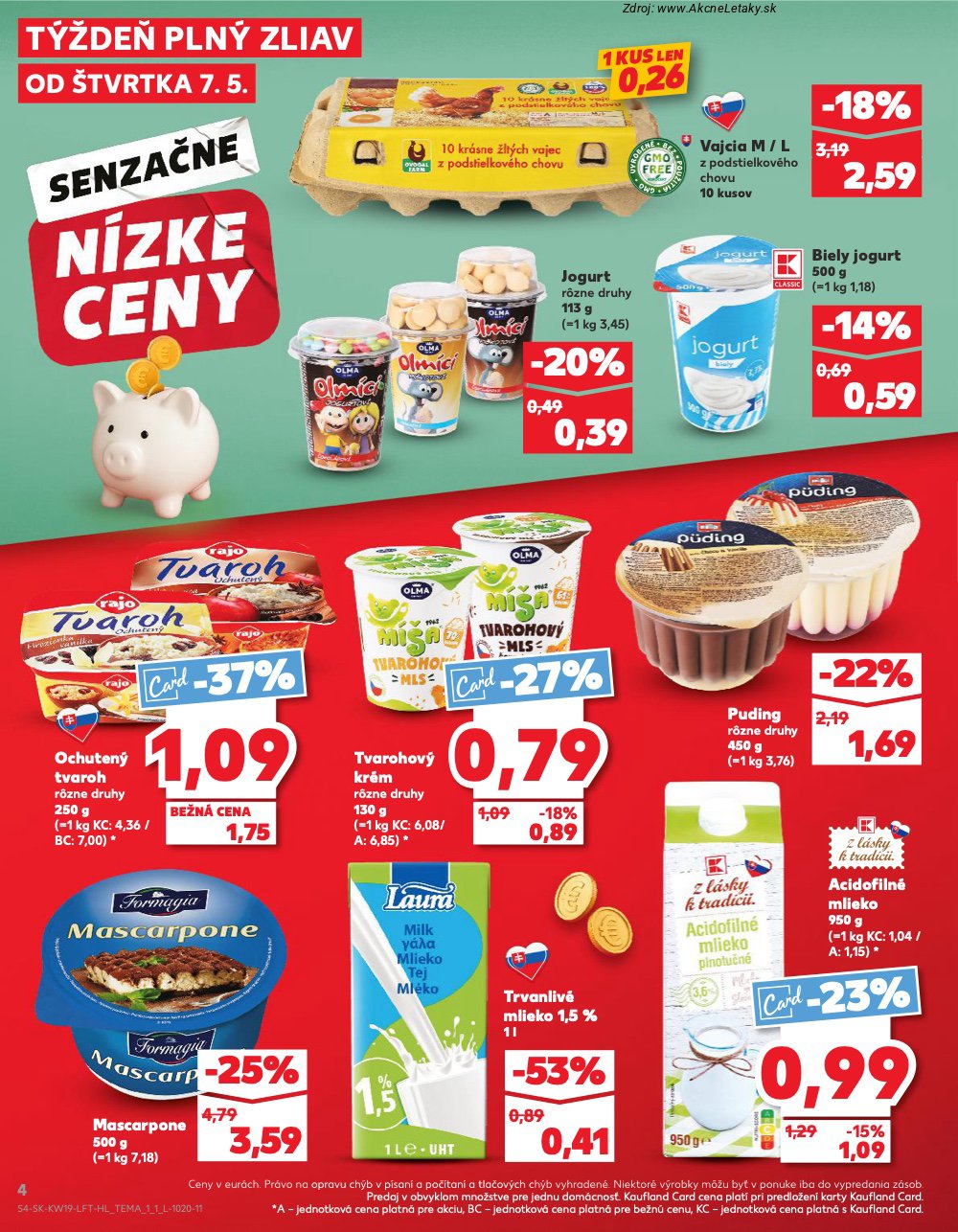 Leták Kaufland (7. 5. - 13. 5. 2026) - strana 4 z 76