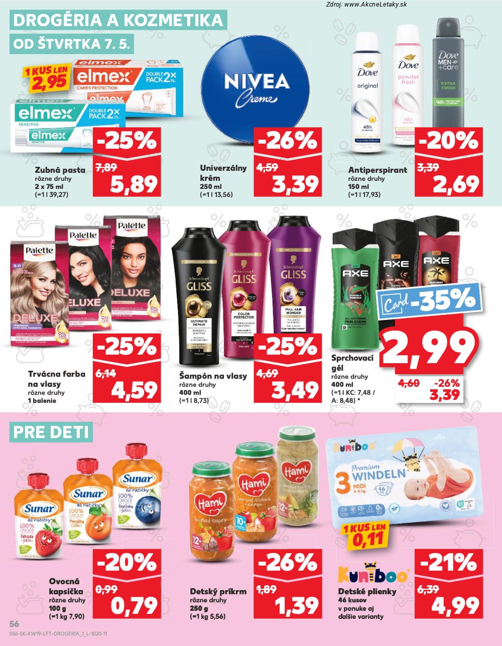 Leták Kaufland (7. 5. - 13. 5. 2026) - strana 56 z 76