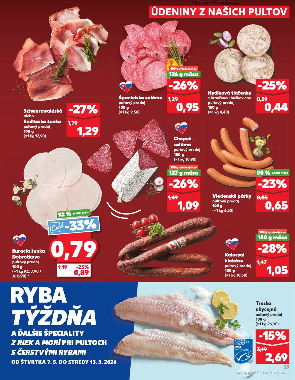 Leták Kaufland (7. 5. - 13. 5. 2026) - strana 29 z 76