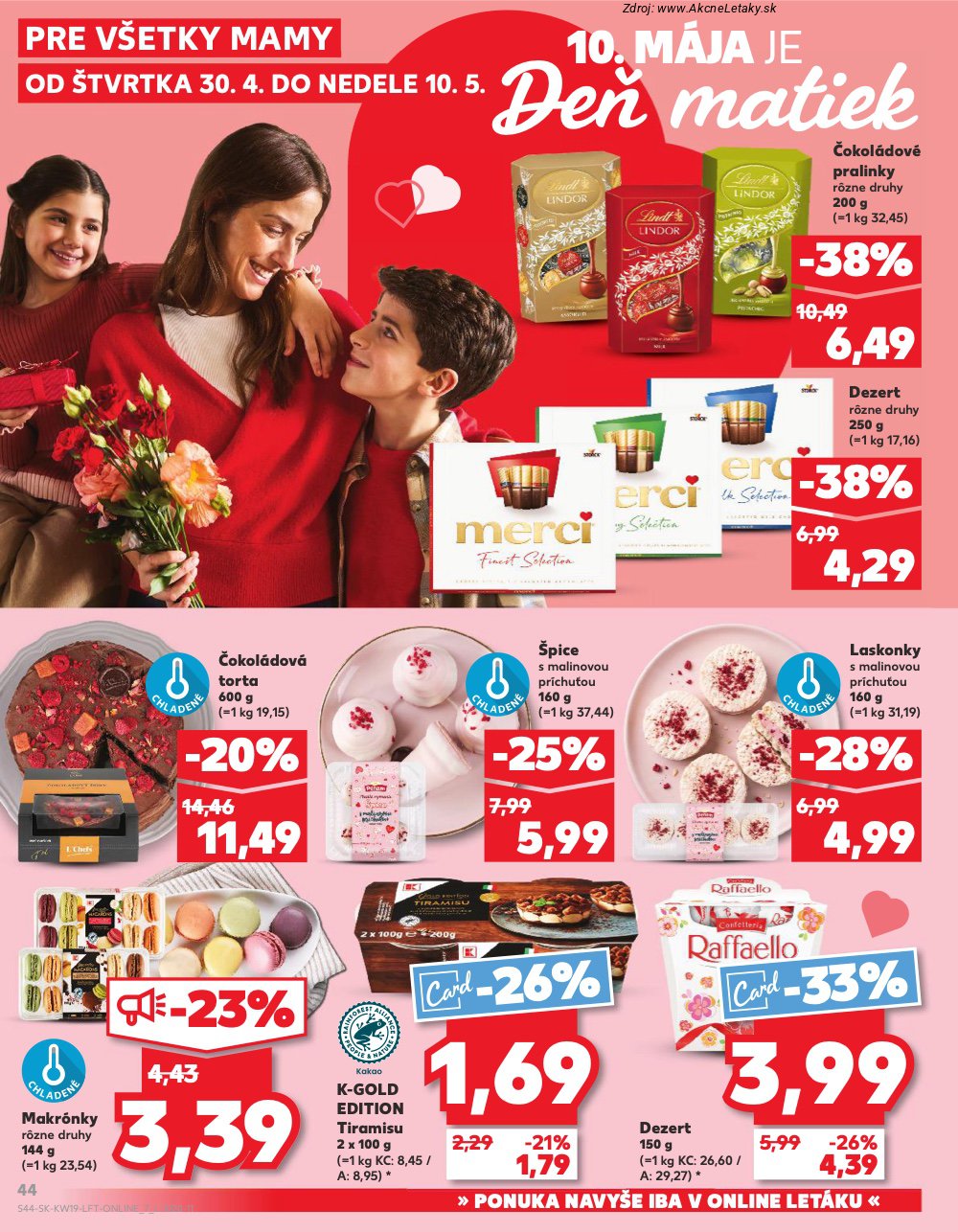 Leták Kaufland (7. 5. - 13. 5. 2026) - strana 44 z 76