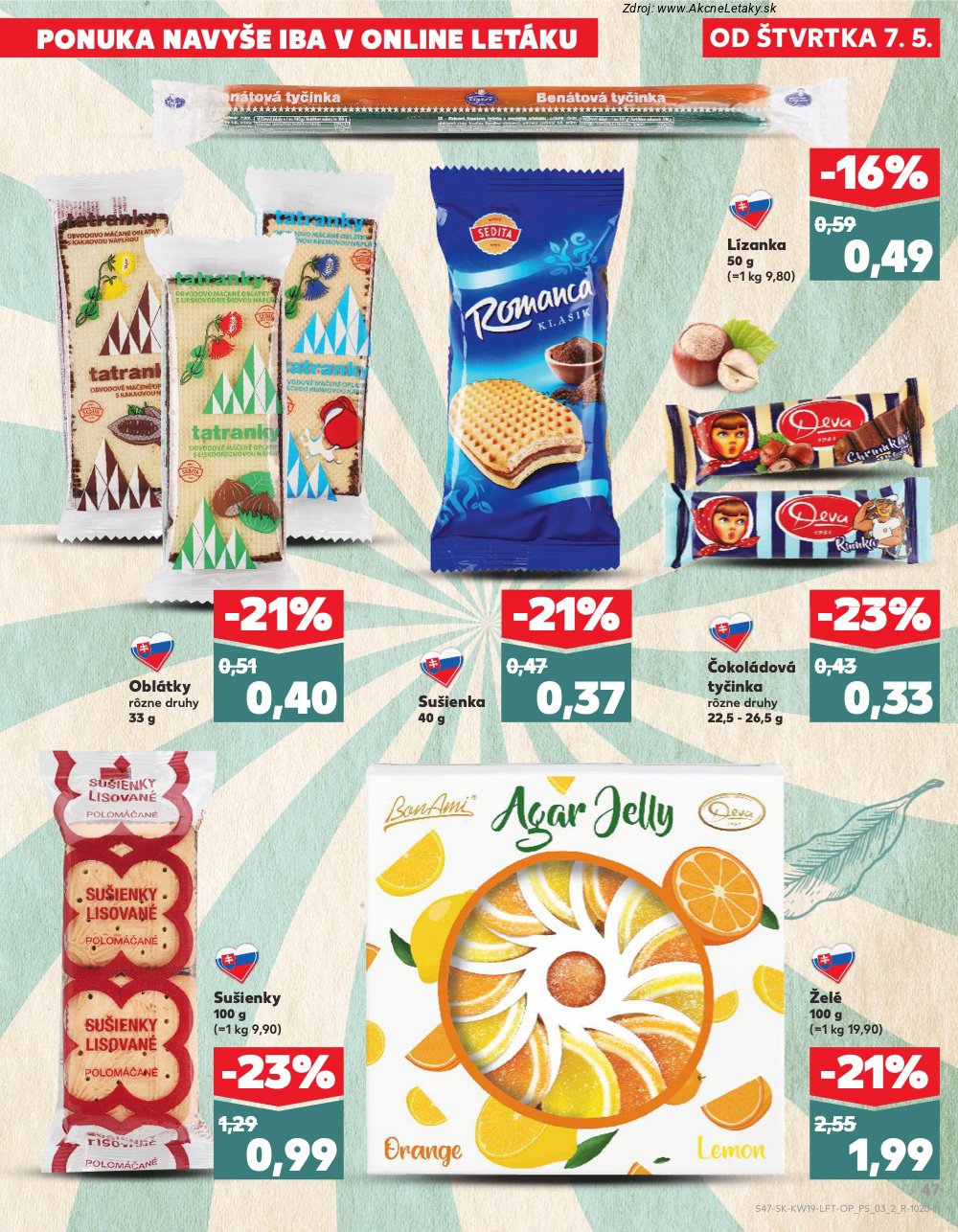Leták Kaufland (7. 5. - 13. 5. 2026) - strana 47 z 76