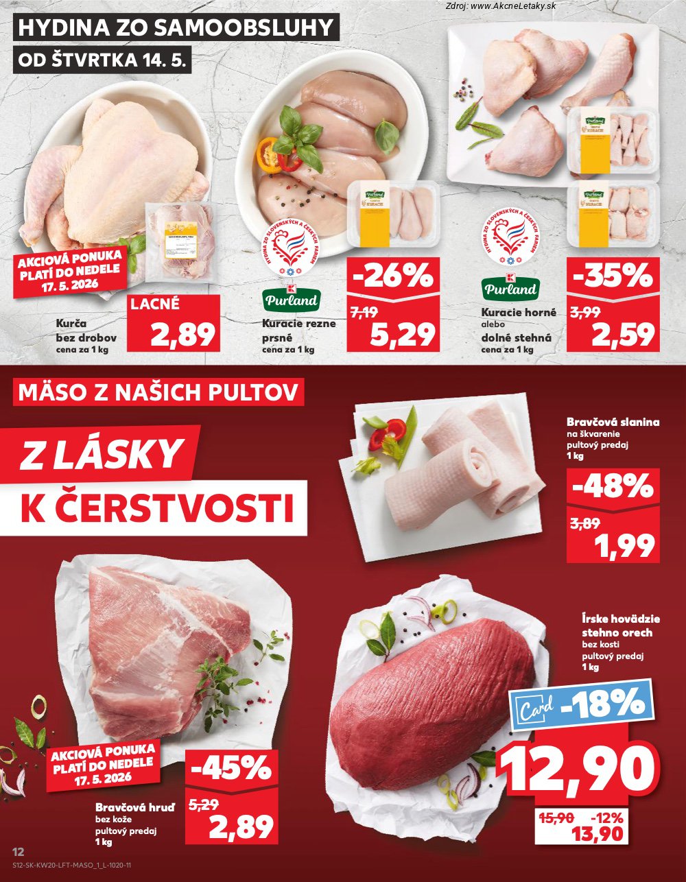 Leták Kaufland (14. 5. - 20. 5. 2026) - strana 12 z 76