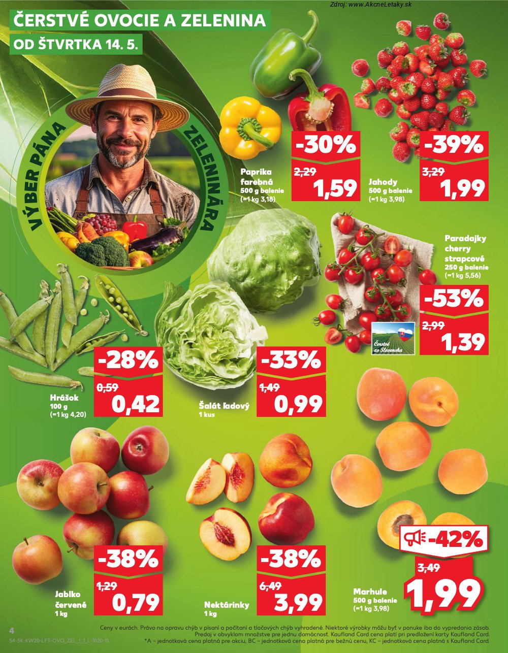 Leták Kaufland (14. 5. - 20. 5. 2026) - strana 4 z 76