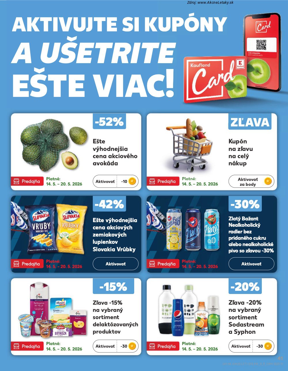 Leták Kaufland (14. 5. - 20. 5. 2026) - strana 41 z 76
