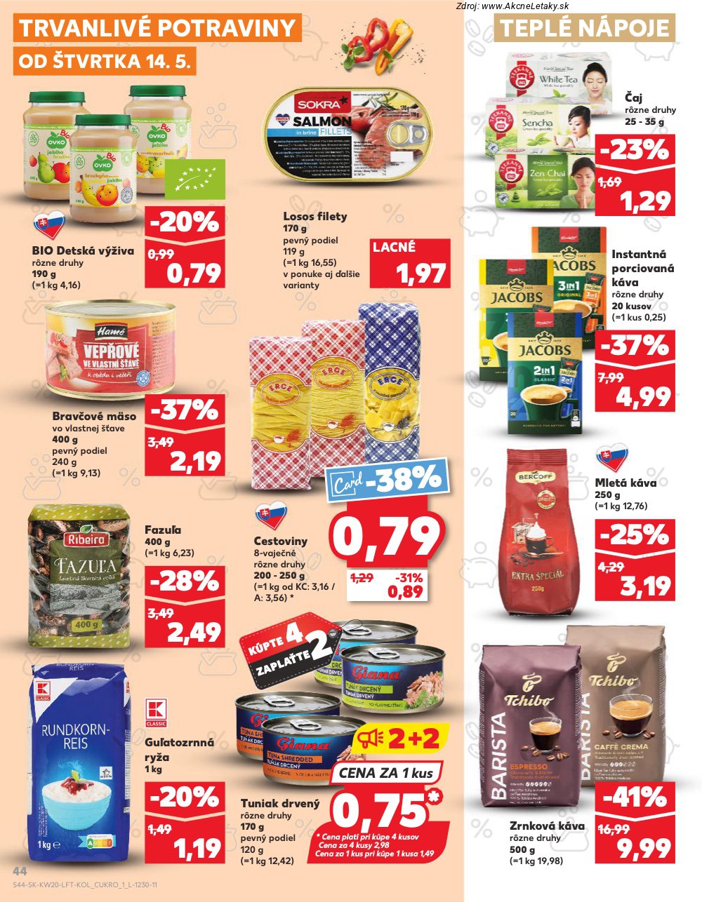 Leták Kaufland (14. 5. - 20. 5. 2026) - strana 44 z 76