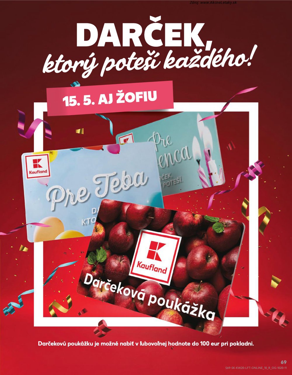 Leták Kaufland (14. 5. - 20. 5. 2026) - strana 69 z 76