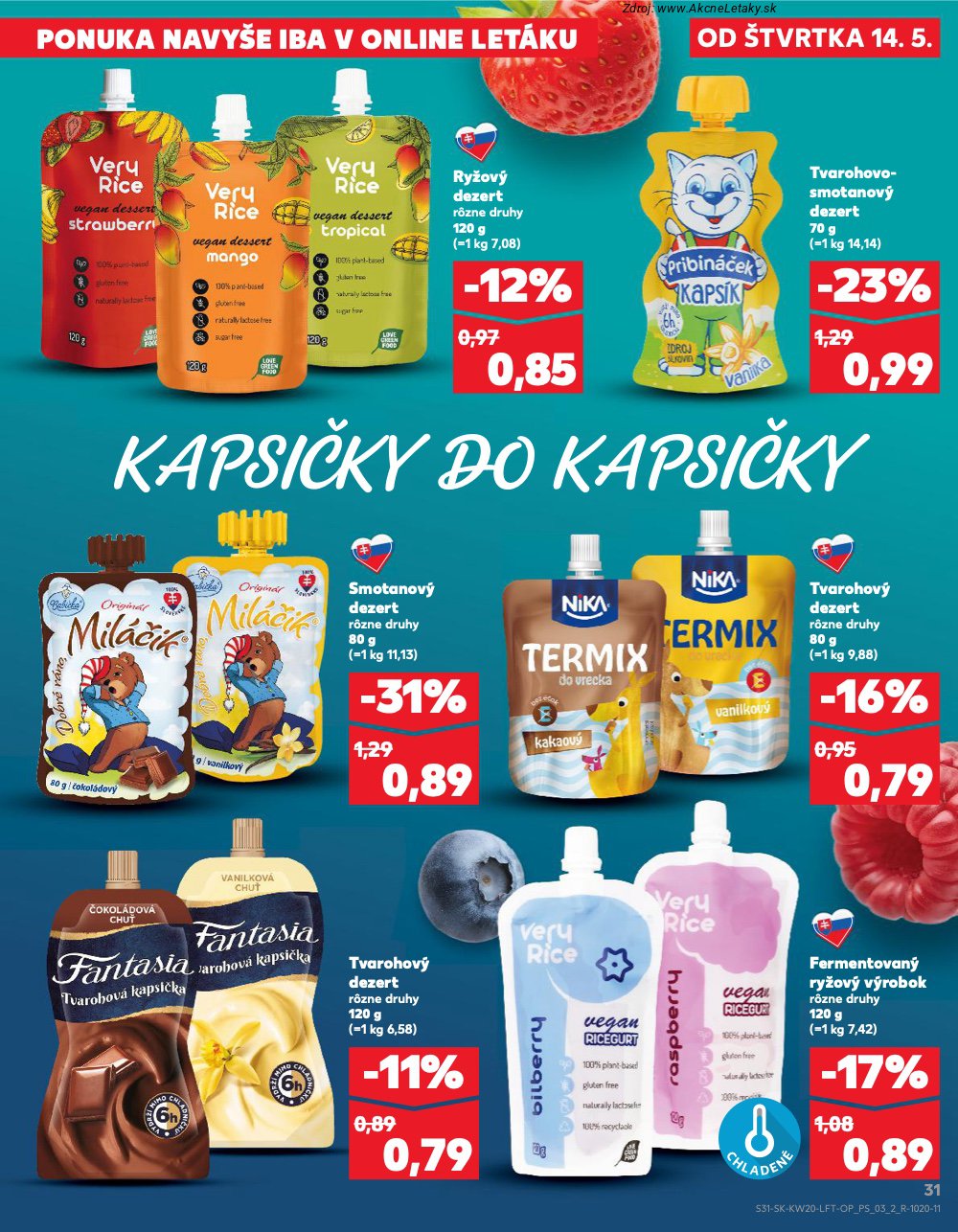 Leták Kaufland (14. 5. - 20. 5. 2026) - strana 31 z 76