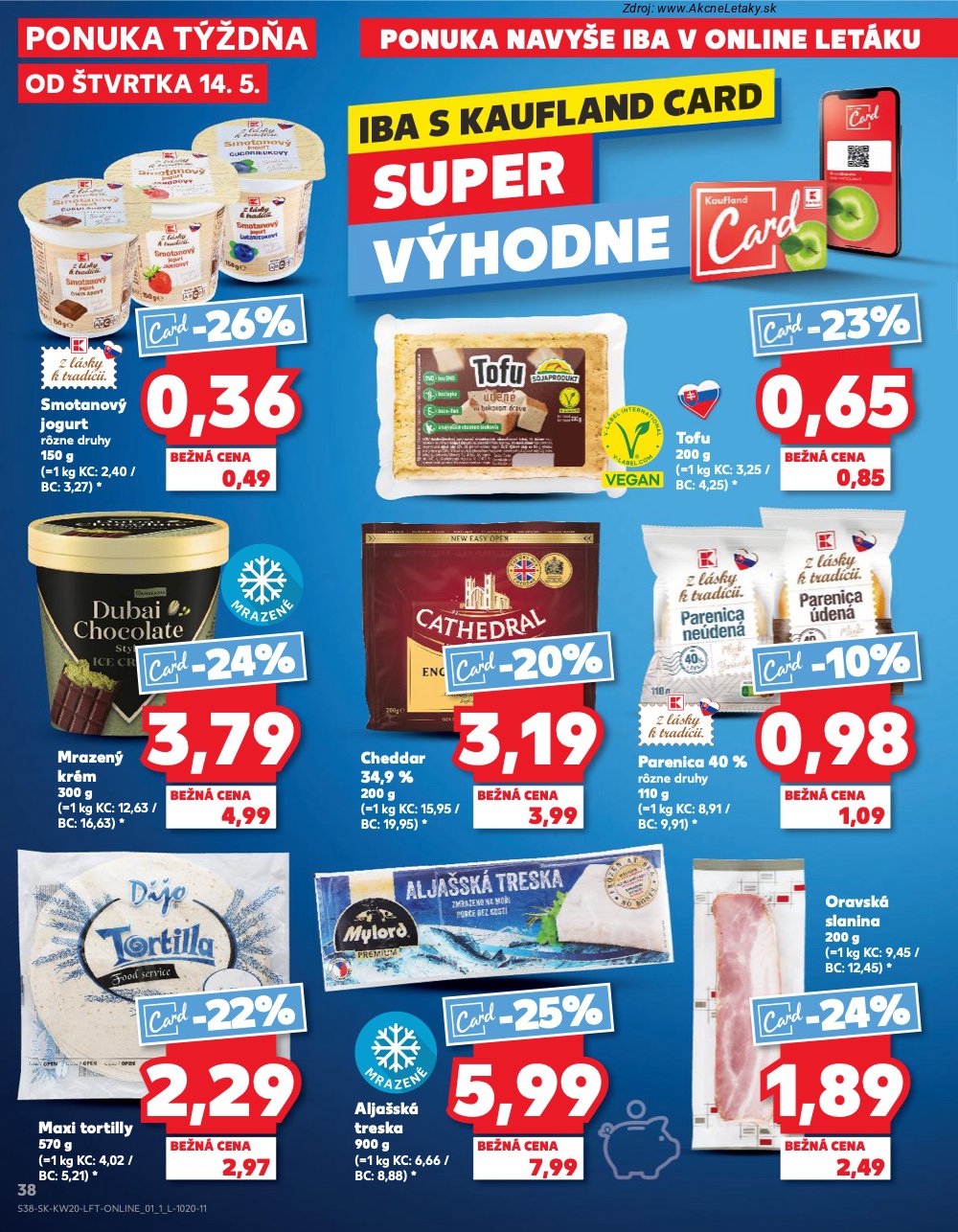 Leták Kaufland (14. 5. - 20. 5. 2026) - strana 38 z 76