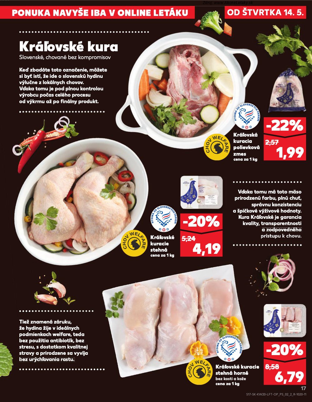 Leták Kaufland (14. 5. - 20. 5. 2026) - strana 17 z 76