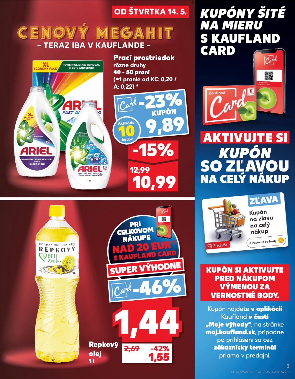Leták Kaufland (14. 5. - 20. 5. 2026) - strana 3 z 76