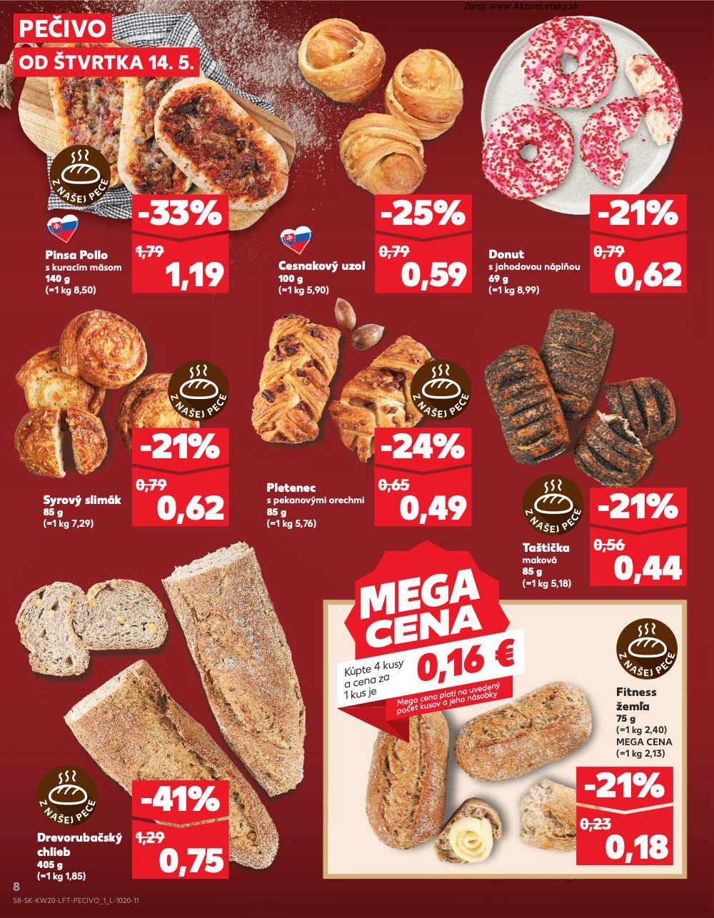 Leták Kaufland (14. 5. - 20. 5. 2026) - strana 8 z 76