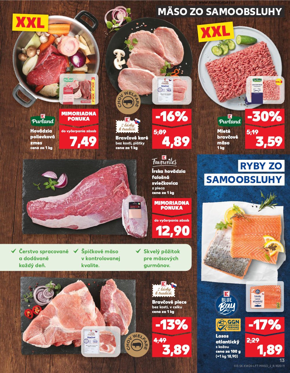Leták Kaufland (14. 5. - 20. 5. 2026) - strana 13 z 76