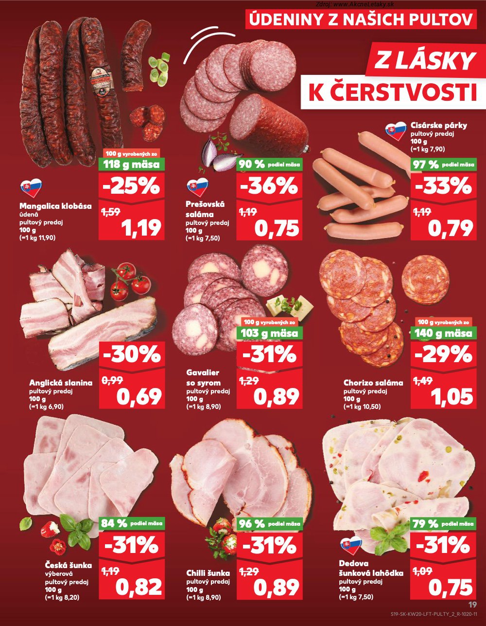 Leták Kaufland (14. 5. - 20. 5. 2026) - strana 19 z 76