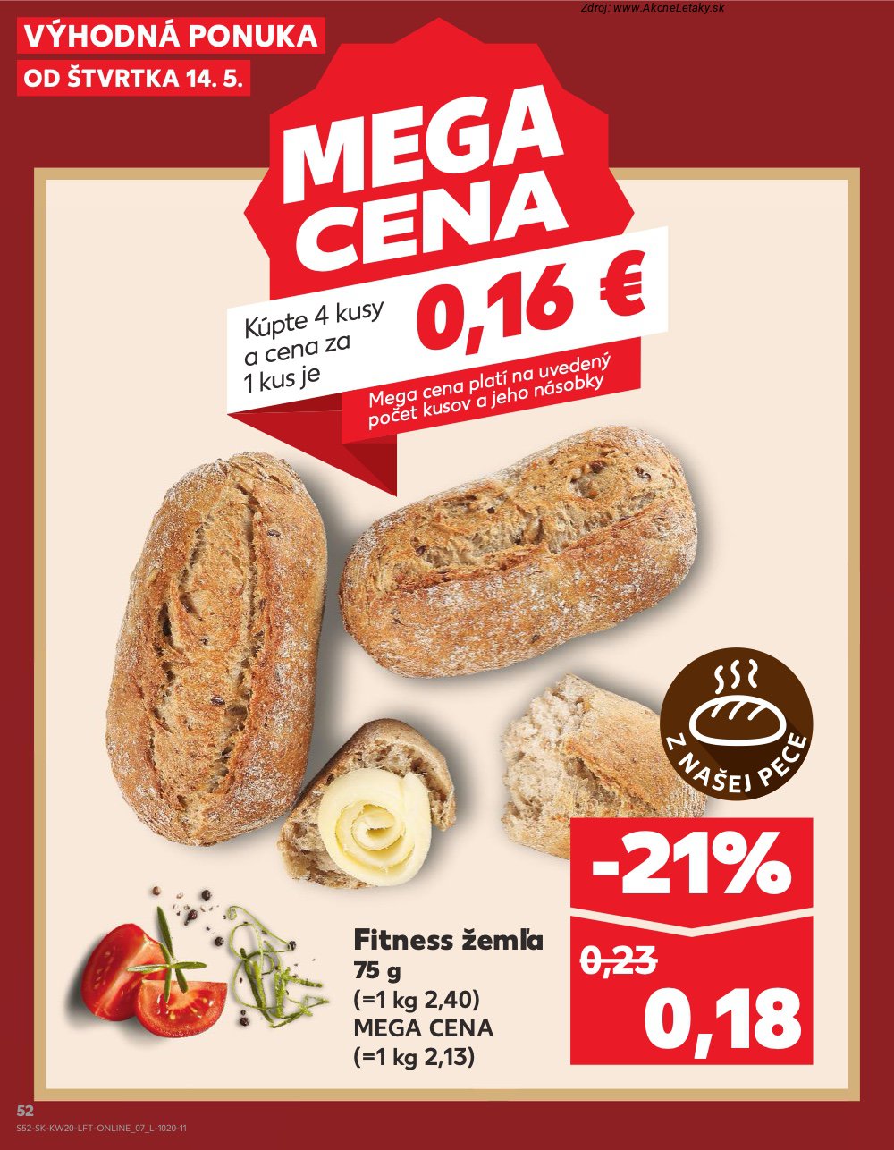 Leták Kaufland (14. 5. - 20. 5. 2026) - strana 52 z 76