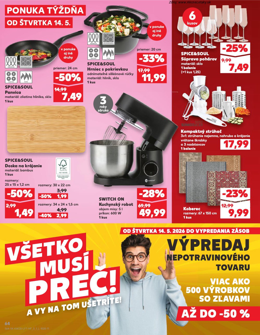 Leták Kaufland (14. 5. - 20. 5. 2026) - strana 64 z 76