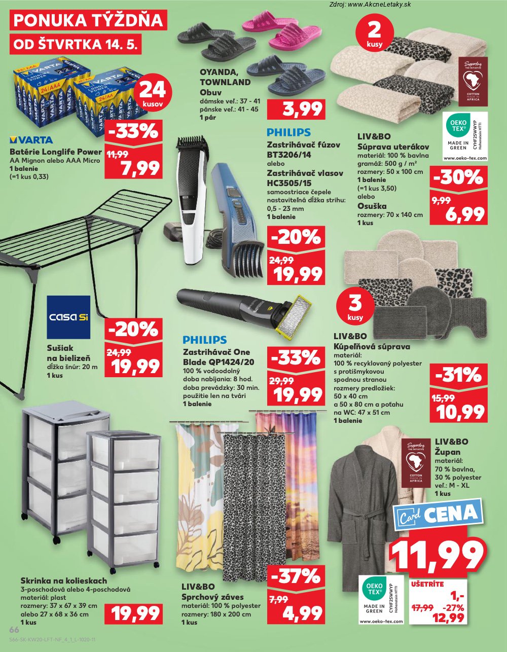 Leták Kaufland (14. 5. - 20. 5. 2026) - strana 66 z 76