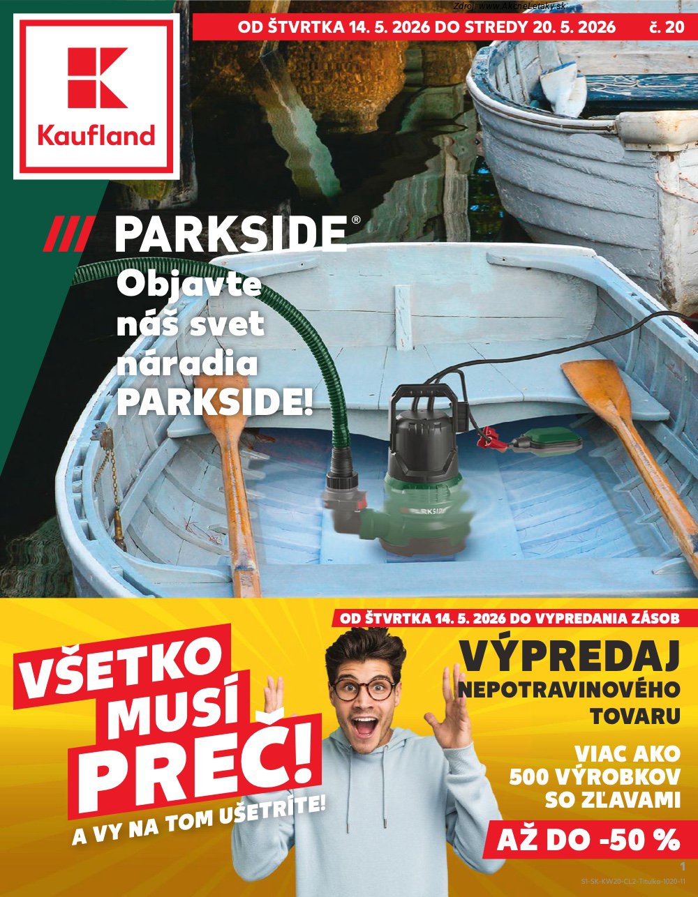 Leták Kaufland (14. 5. - 20. 5. 2026) - strana 1 z 12