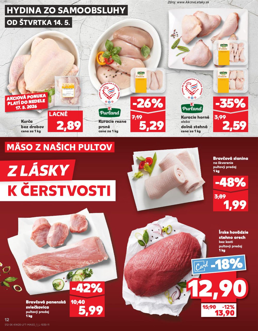 Leták Kaufland (14. 5. - 20. 5. 2026) - strana 12 z 76