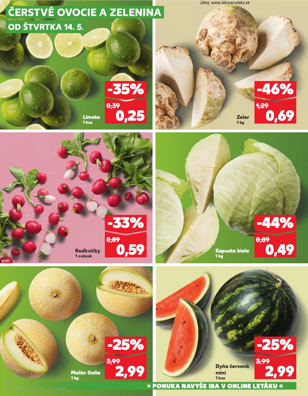 Leták Kaufland (14. 5. - 20. 5. 2026) - strana 6 z 76