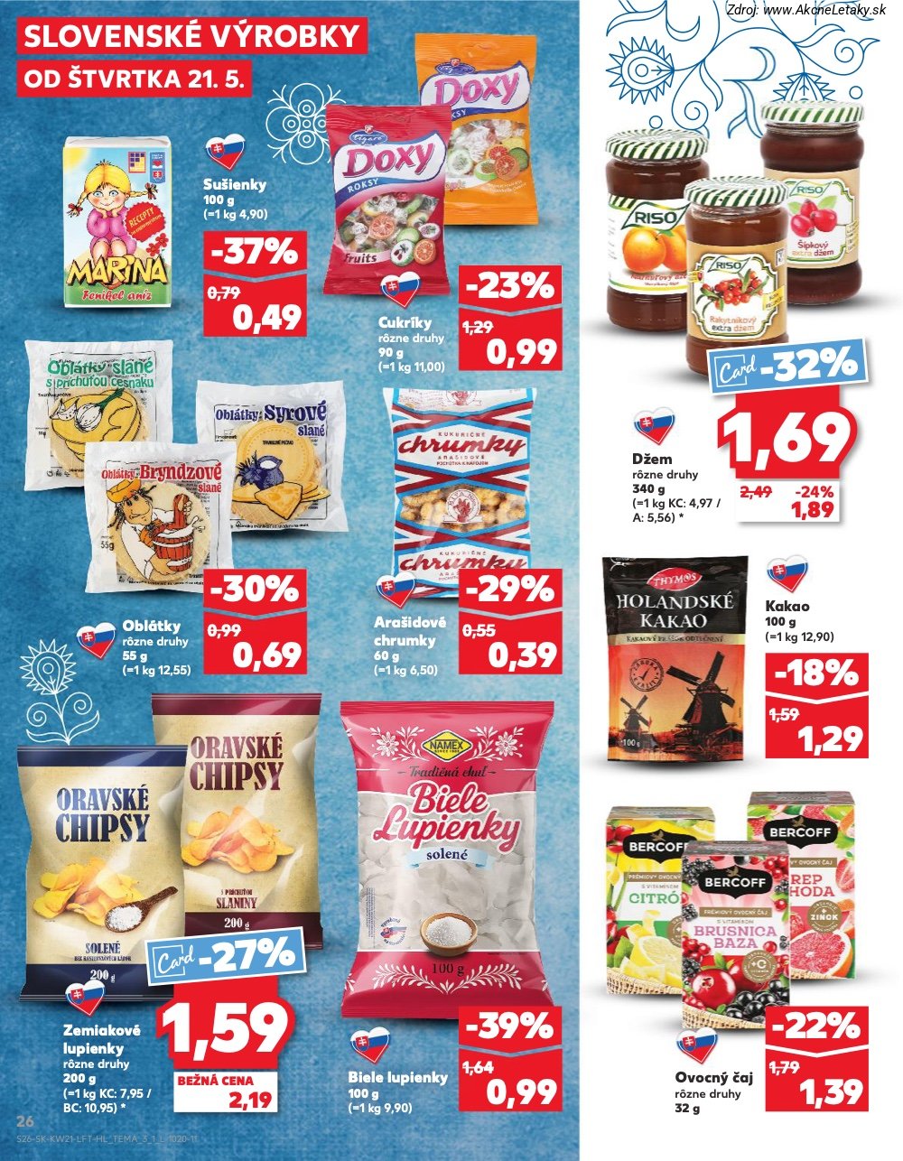 Leták Kaufland (21. 5. - 27. 5. 2026) - strana 26 z 74