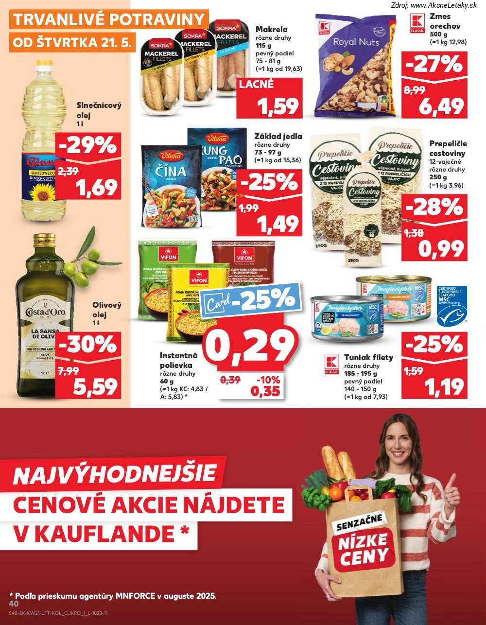 Leták Kaufland (21. 5. - 27. 5. 2026) - strana 40 z 74