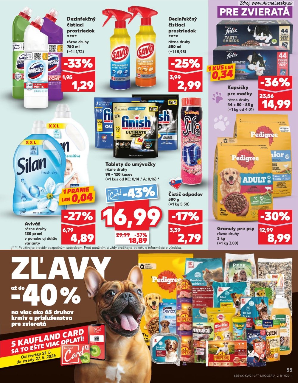 Leták Kaufland (21. 5. - 27. 5. 2026) - strana 55 z 74