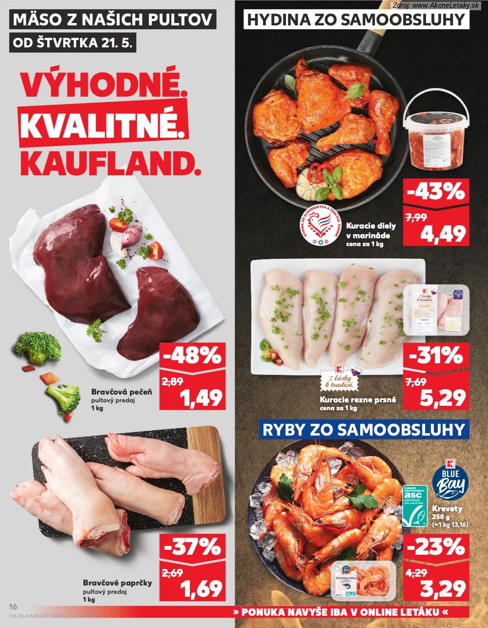 Leták Kaufland (21. 5. - 27. 5. 2026) - strana 16 z 74