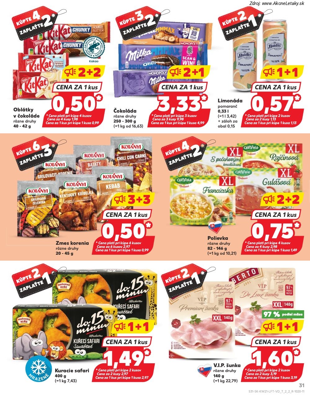 Leták Kaufland (21. 5. - 27. 5. 2026) - strana 31 z 74