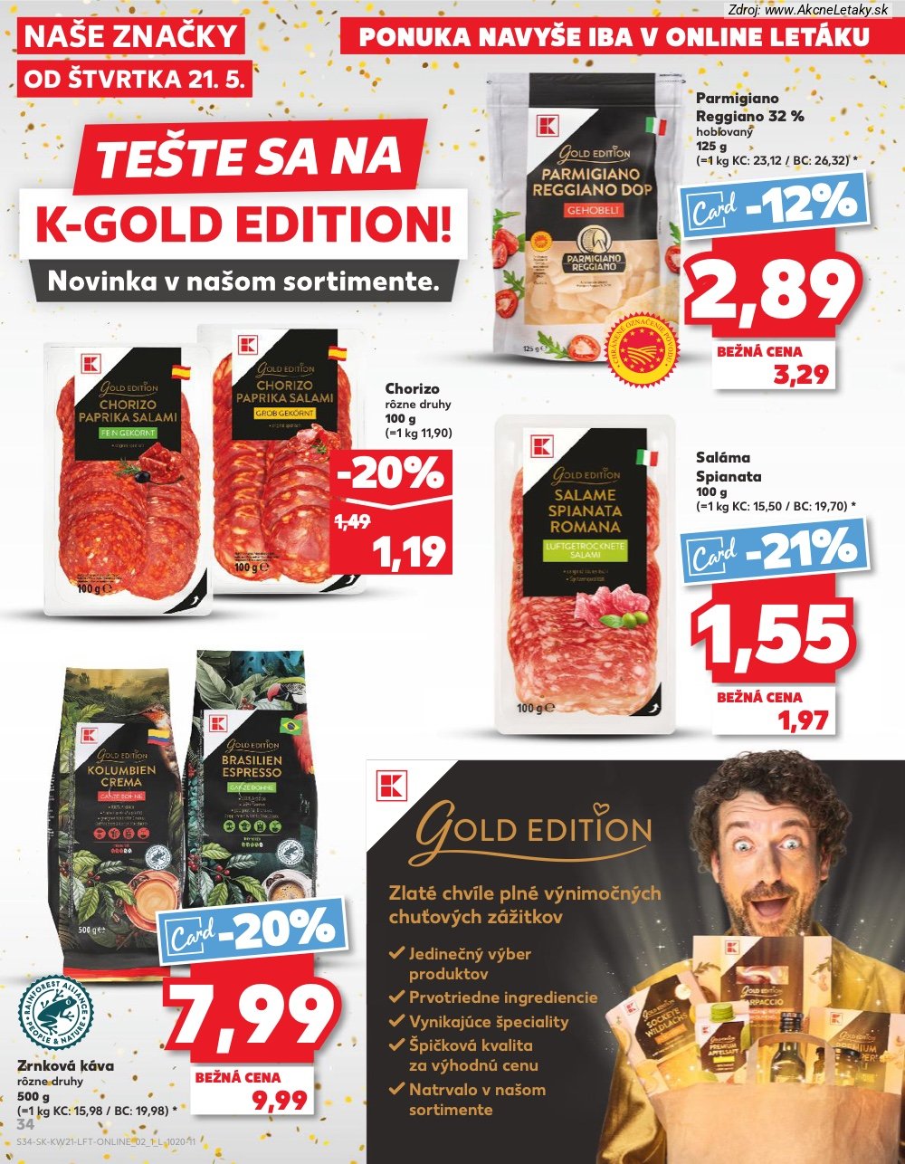 Leták Kaufland (21. 5. - 27. 5. 2026) - strana 34 z 74