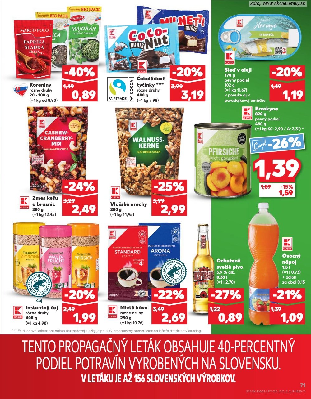 Leták Kaufland - strana 71