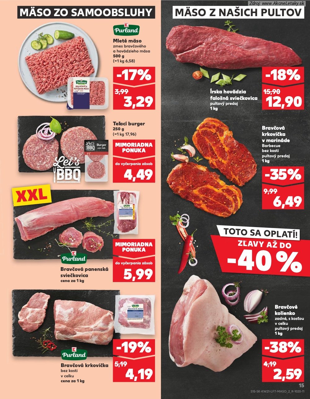 Leták Kaufland (21. 5. - 27. 5. 2026) - strana 15 z 74