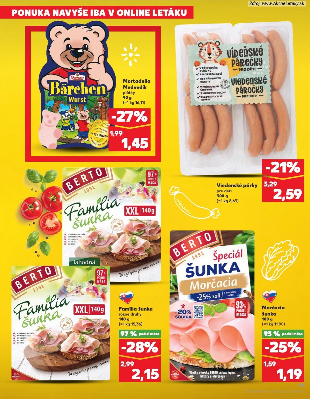 Leták Kaufland (21. 5. - 27. 5. 2026) - strana 19 z 74