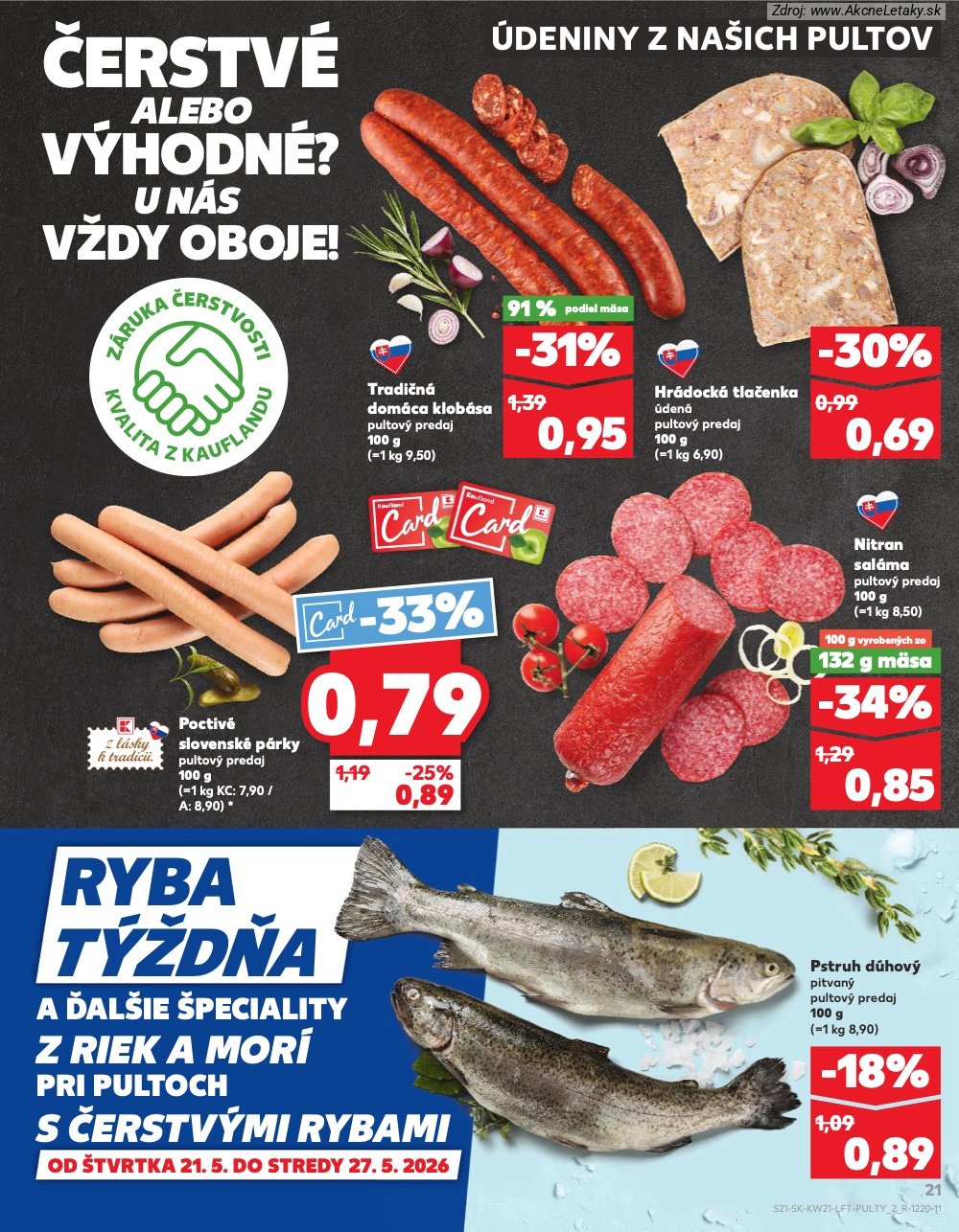 Leták Kaufland (21. 5. - 27. 5. 2026) - strana 21 z 74