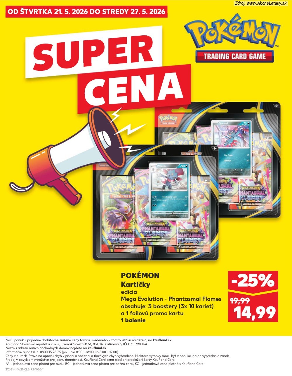 Leták Kaufland (21. 5. - 27. 5. 2026) - strana 12 z 12