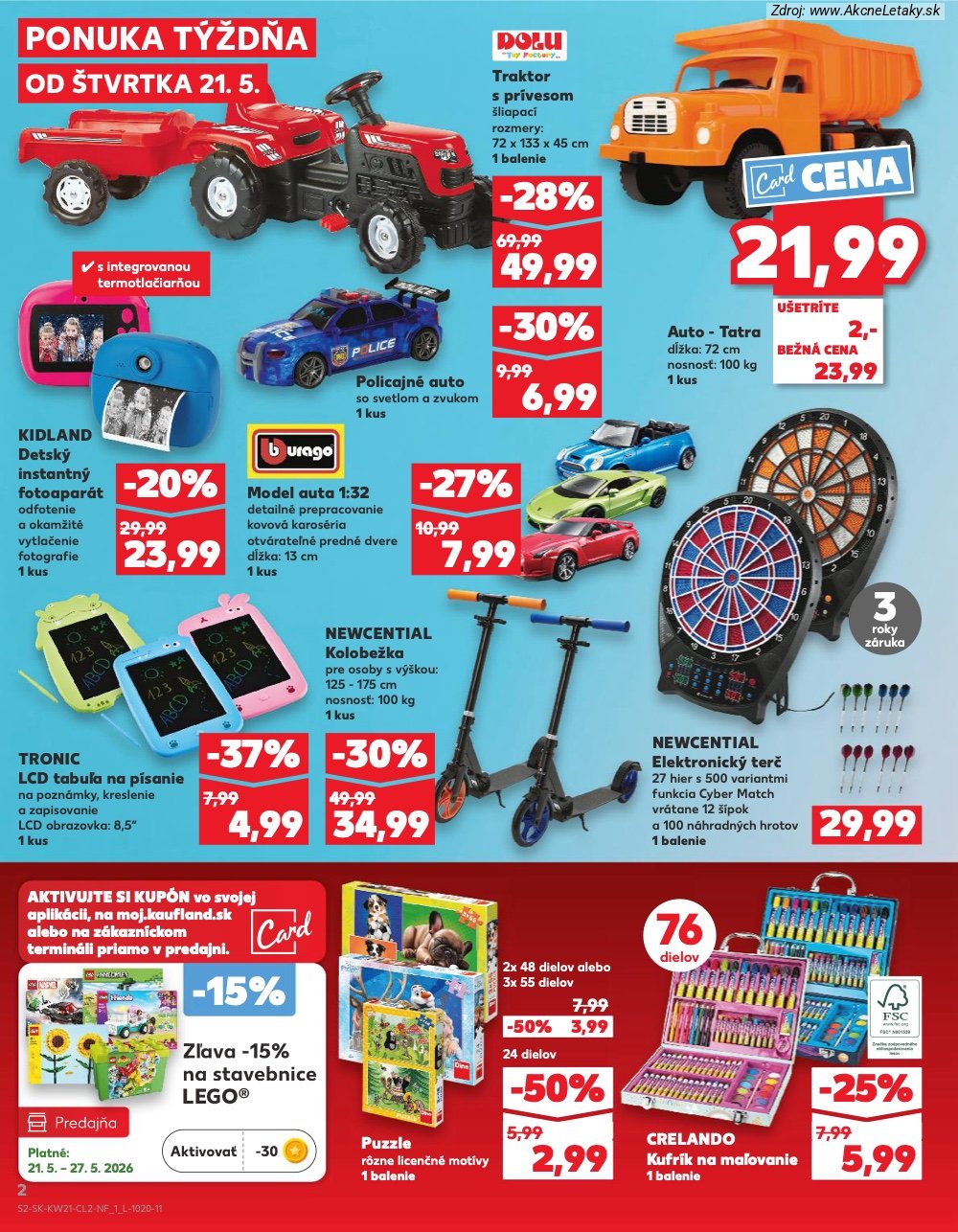 Leták Kaufland (21. 5. - 27. 5. 2026) - strana 2 z 12