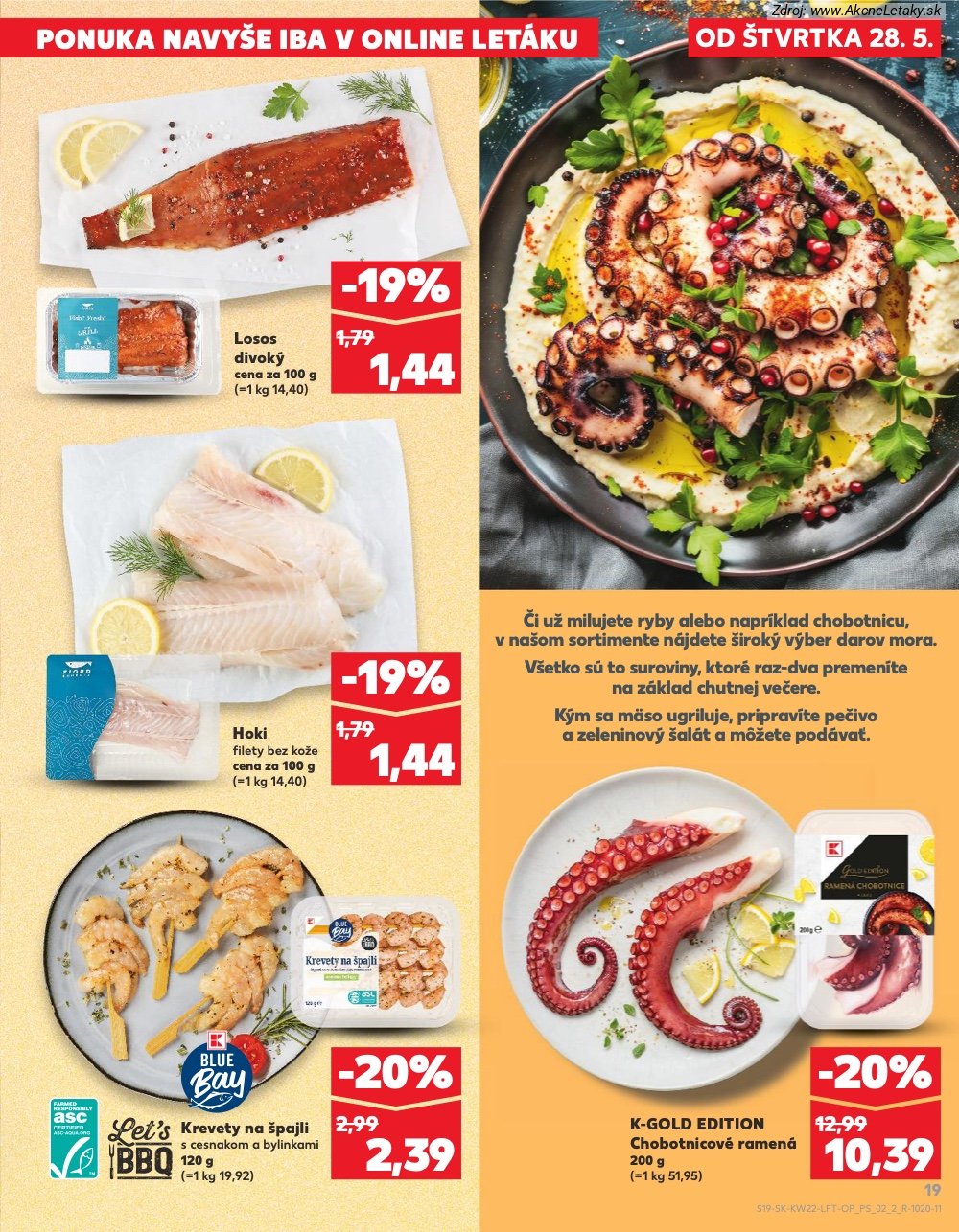 Leták Kaufland (28. 5. - 3. 6. 2026) - strana 19 z 72